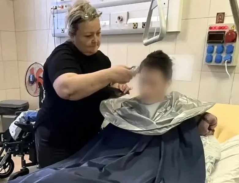 Новогиреевцы вновь посетили раненых бойцов в госпитале