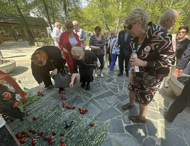 Глава МО Новогиреево Владимир Чикунов принял участие в митинге, посвящённом Дню Победы