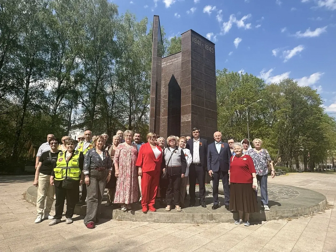 Глава МО Новогиреево Владимир Чикунов принял участие в митинге, посвящённом Дню Победы
