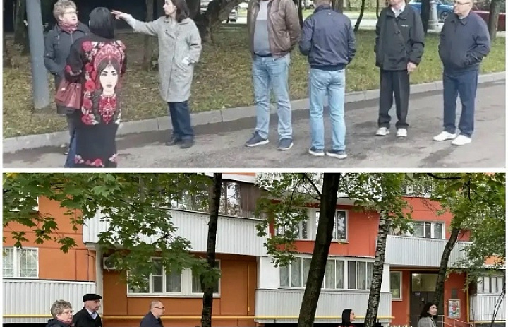 Муниципальные депутаты приняли участие в обходе территории района Новогиреево