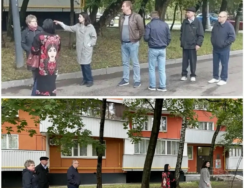 Муниципальные депутаты приняли участие в обходе территории района Новогиреево